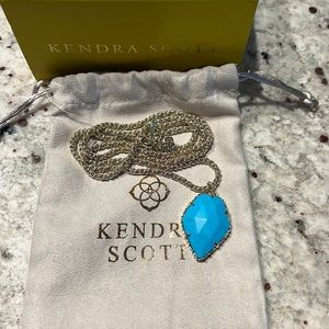 Kendra Scott Turquoise Pendant Necklace